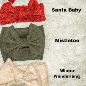 Bows from my boutique! AlainaPaige&Co on Facebook!